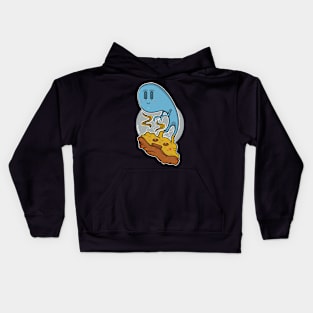 Pizza Ghost Kids Hoodie